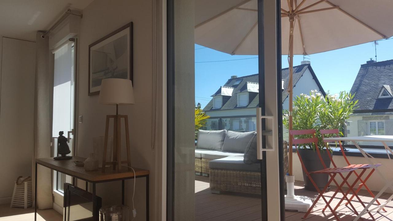 Les Cyprès - appartement avec grande terrasse proche plage - St Malo Saint-Malo Esterno foto