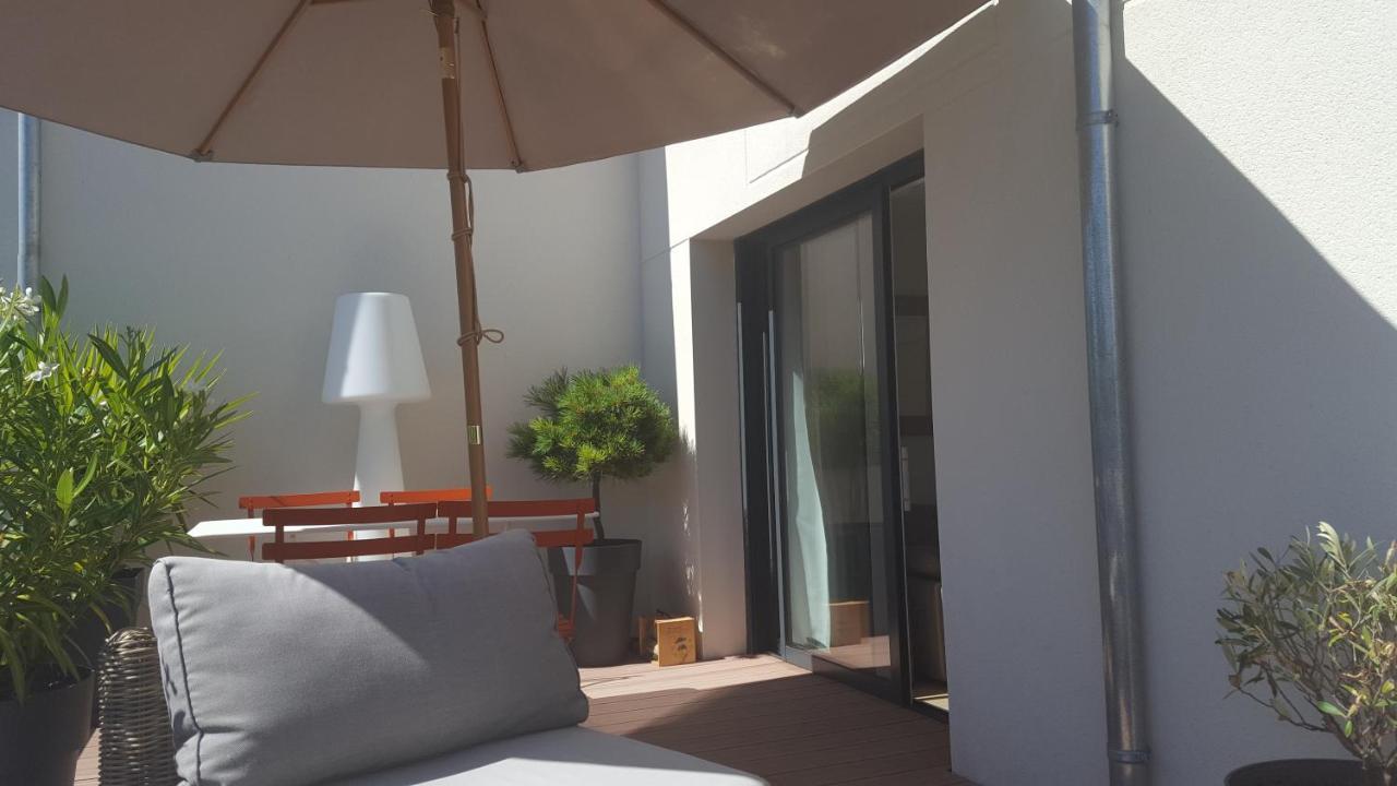 Les Cyprès - appartement avec grande terrasse proche plage - St Malo Saint-Malo Esterno foto