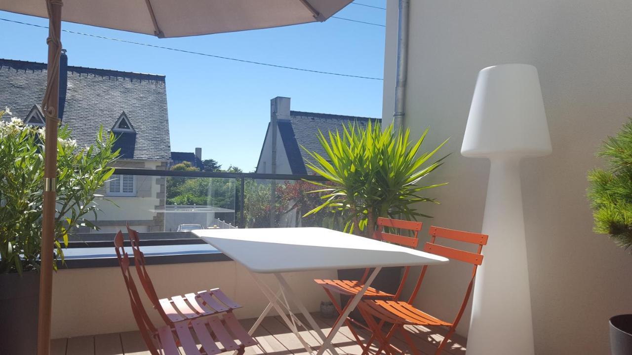 Les Cyprès - appartement avec grande terrasse proche plage - St Malo Saint-Malo Esterno foto